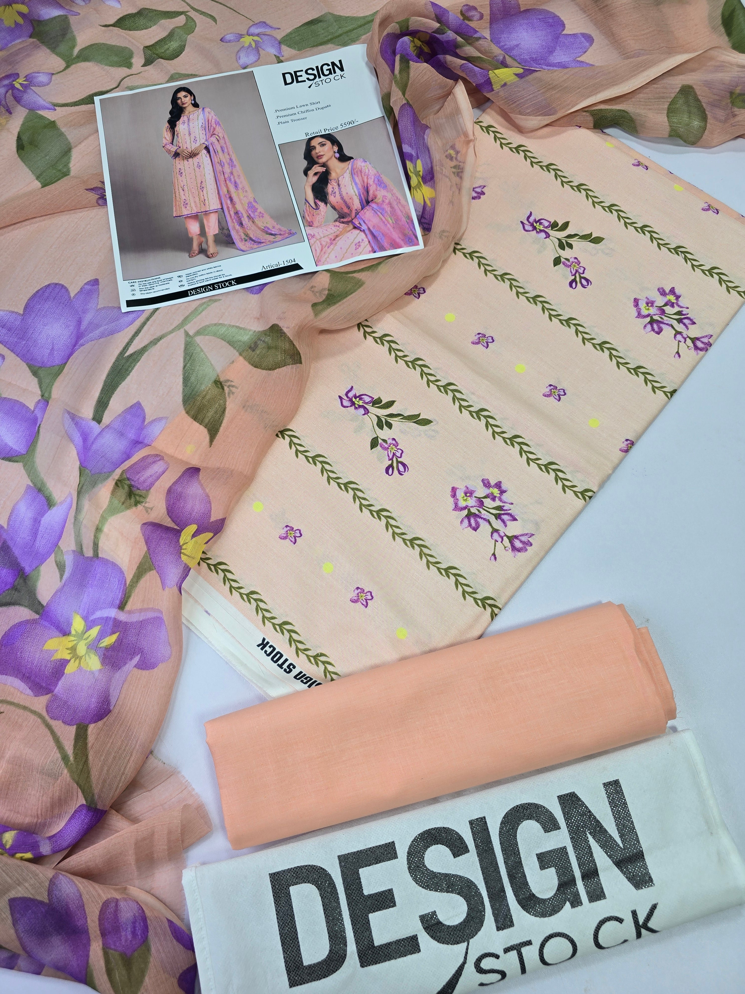 Premium Lawn Original 3PC