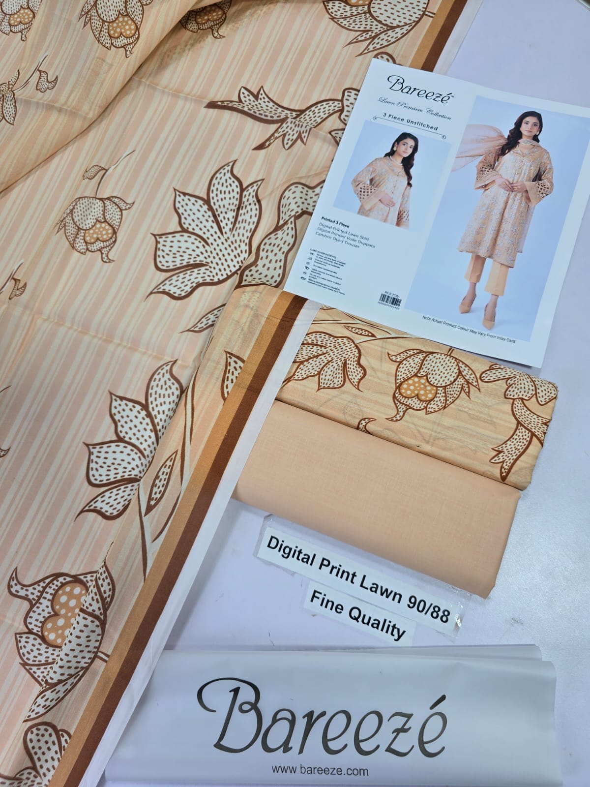 Premium Lawn Original 3PC