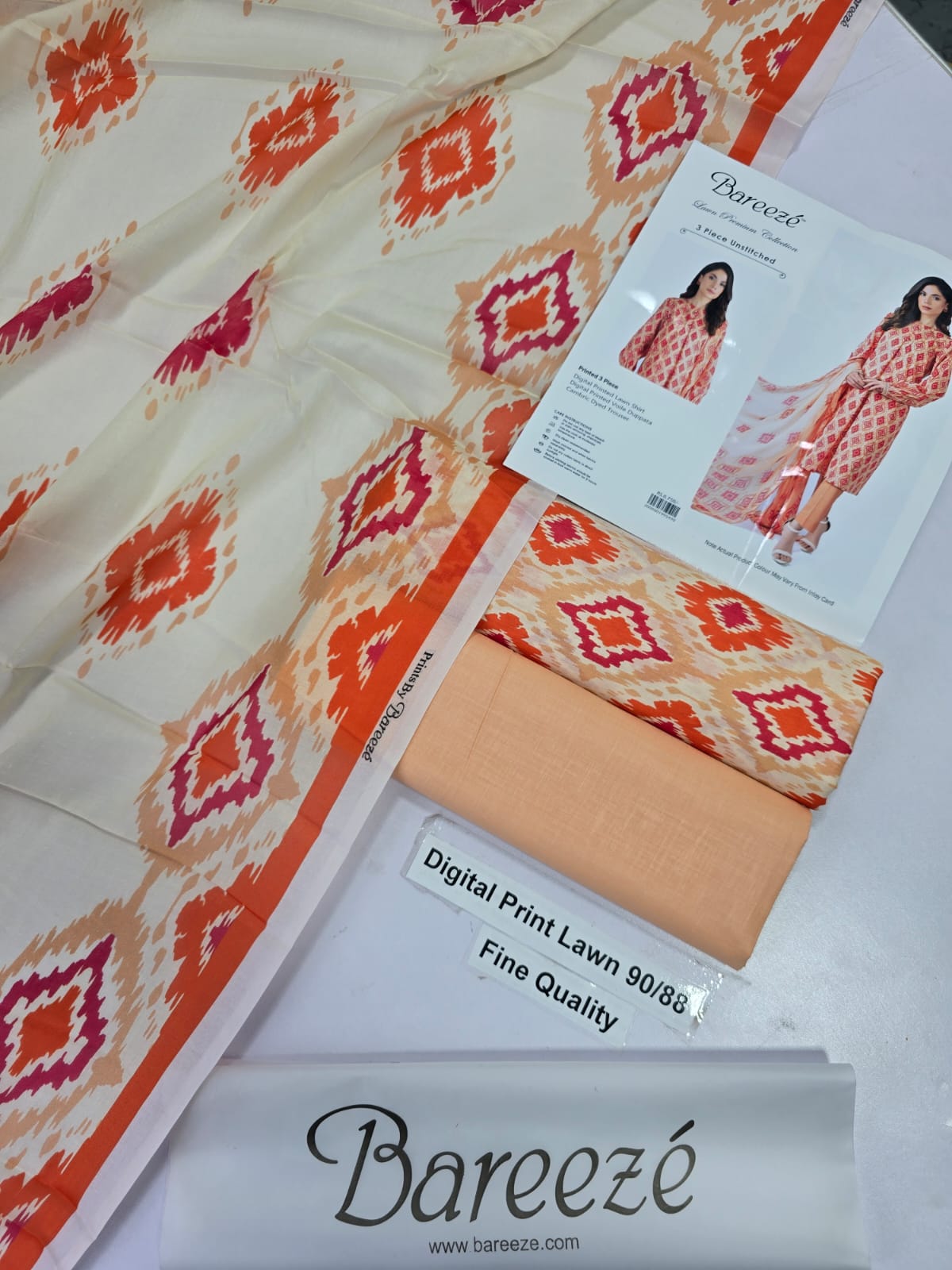 Premium Lawn Original 3PC