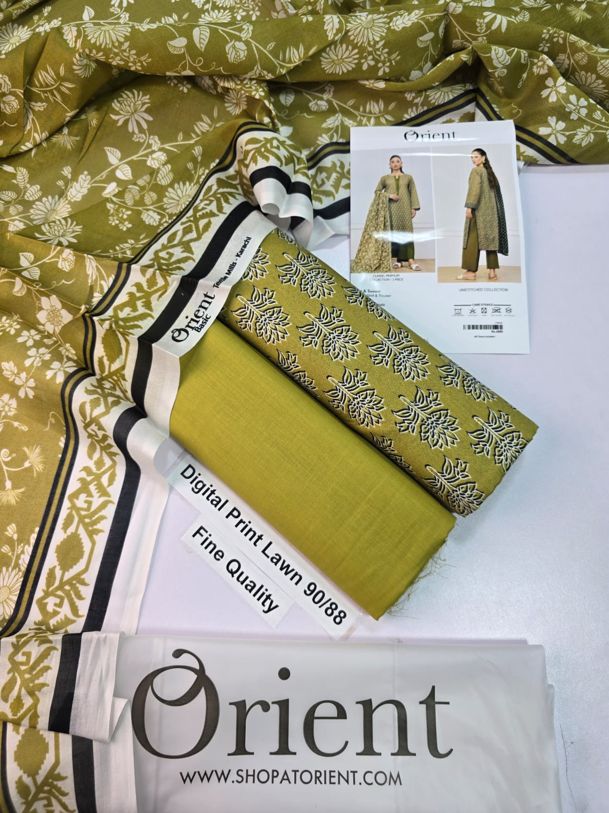 Premium Lawn Original 3PC