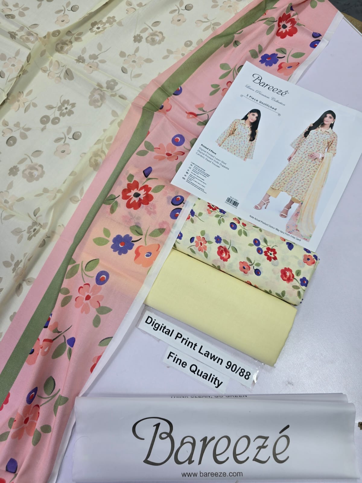 Premium Lawn Original 3PC